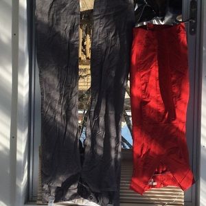 Banana Republic dress and pants